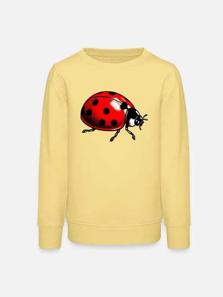 Marienkäfer - Teenager Organic Sweatshirt Mini Changer von Stanley/Stella - Gelb Viva 