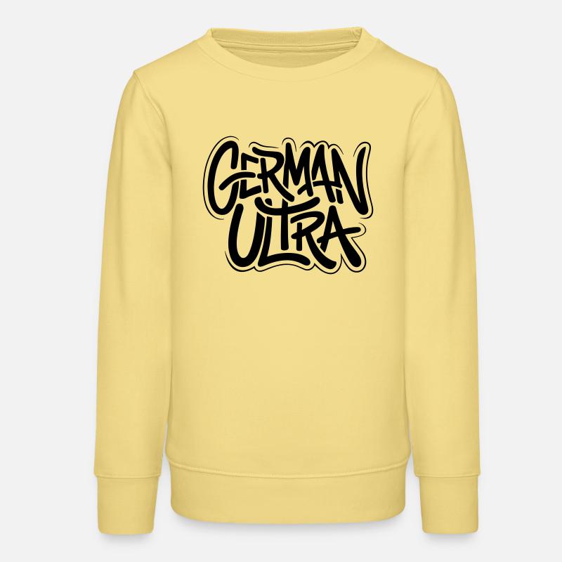 German ultra - Teens Organic Sweatshirt by Stanley/Stella - viva yellow