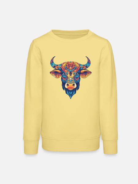 Bulle Bunt - Teenager Organic Sweatshirt Mini Changer von Stanley/Stella - Gelb Viva