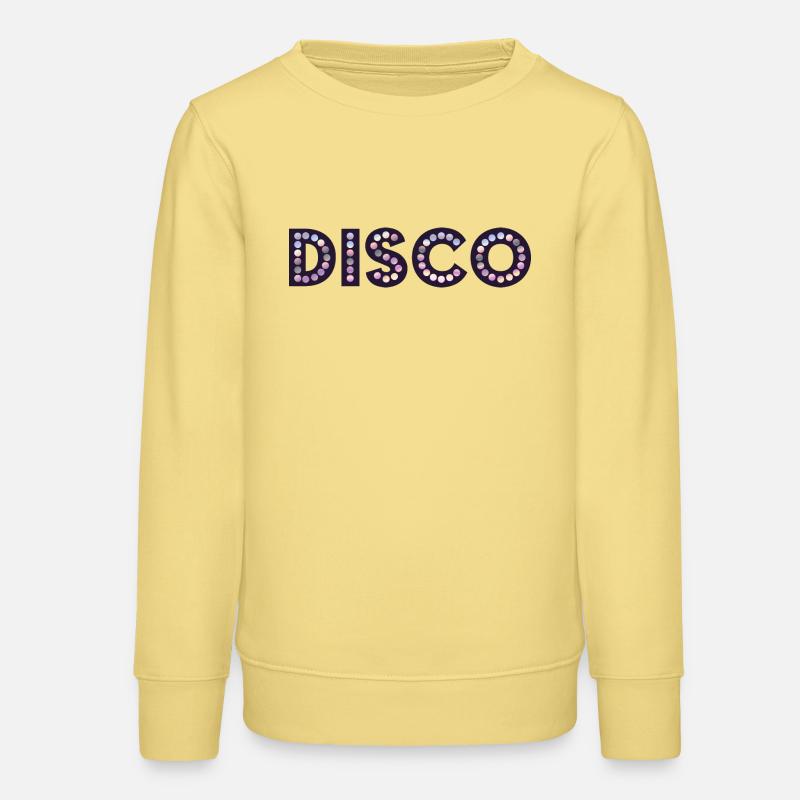 Disco - Teens Organic Sweatshirt by Stanley/Stella - viva yellow