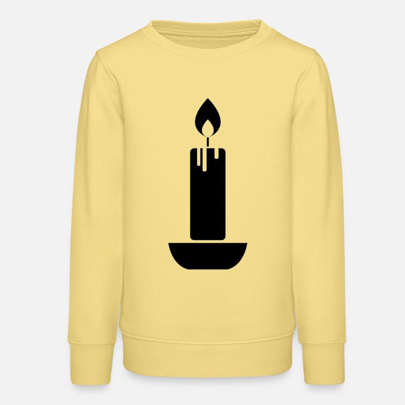 bougie - Sweat ado bio Stanley/Stella - jaune viva