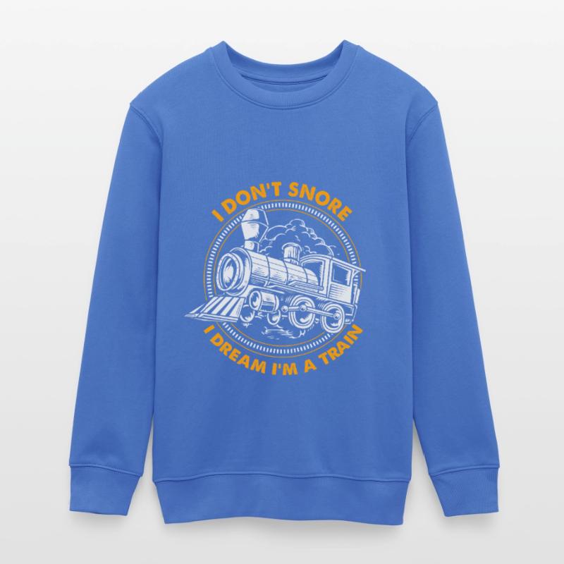 Model Railway Model Making Model Maker Teens Organic Sweatshirt by Stanley/Stella