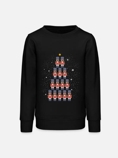 Nussknacker Weihnachten - Teenager Organic Sweatshirt Mini Changer von Stanley/Stella - Schwarz