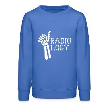 MRT Radiologe Radiologie Rad Tech Röntgen - Teenager Organic Sweatshirt Mini Changer von Stanley/Stella - carolina Blue - Vorne - AI Model Teenager Male dark (155cm)
