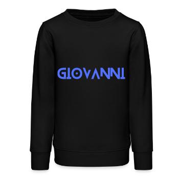 Giovanni - Teenager Organic Sweatshirt Mini Changer von Stanley/Stella - Schwarz - Vorne - AI Model Teenager Male light (155cm)