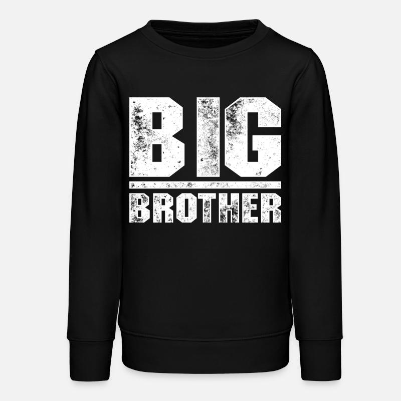 Orwellian Surveillance Bold - Teens Organic Sweatshirt by Stanley/Stella - black