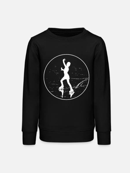Eiskunstläuferin - Eiskunstlauf - Eiskunstlaufen - Teenager Organic Sweatshirt Mini Changer von Stanley/Stella - Schwarz