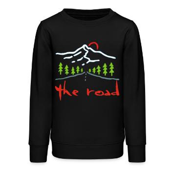Die Straße - Teenager Organic Sweatshirt Mini Changer von Stanley/Stella - Schwarz - Vorne - AI Model Teenager Male light (155cm)