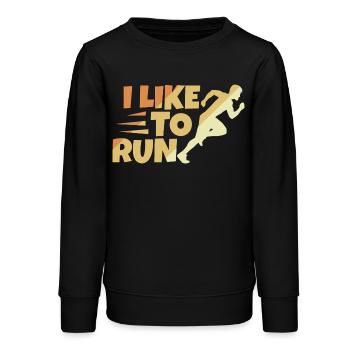 Sort de l’évêque - Sweat ado bio Stanley/Stella - noir - Devant - AI Model Teenager Male light (155cm)