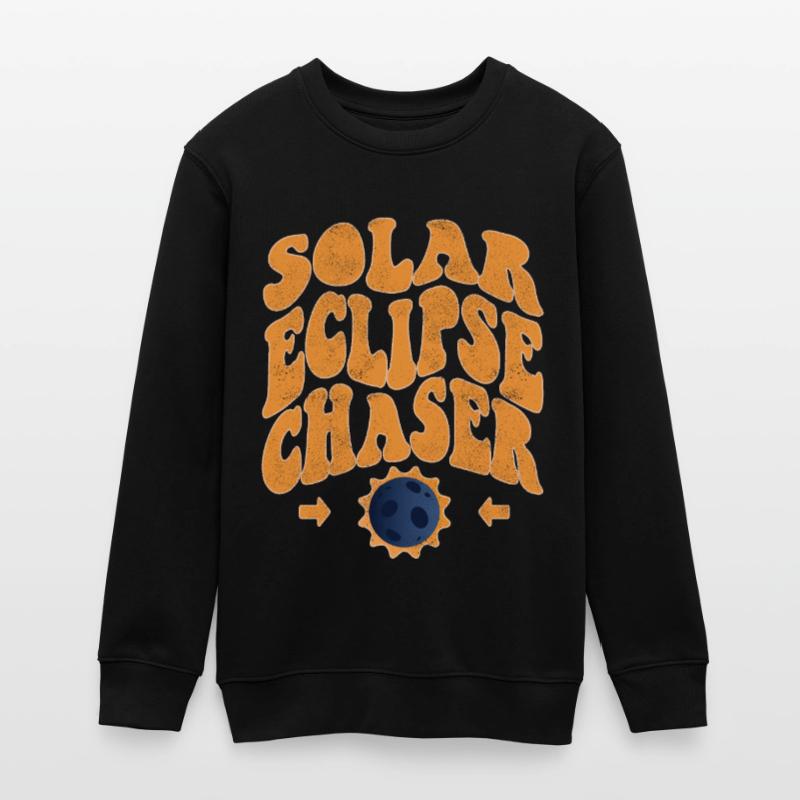 Solar eclipse chaser Teenager Organic Sweatshirt Mini Changer von Stanley/Stella