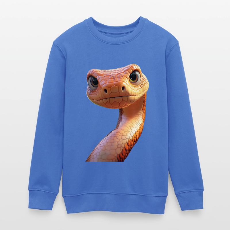 Serpent Python Cobra Mamba Serpent à sonnettes Serpent Sweat ado bio Stanley/Stella