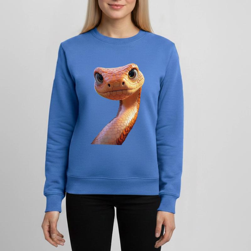 Serpent Python Cobra Mamba Serpent à sonnettes Serpent Sweat ado bio Stanley/Stella