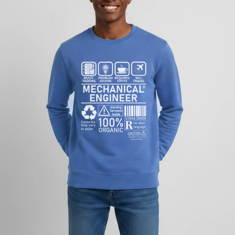 Mechanical Engineer multi tasking problem solving Teens Organic Sweatshirt by Stanley/Stella