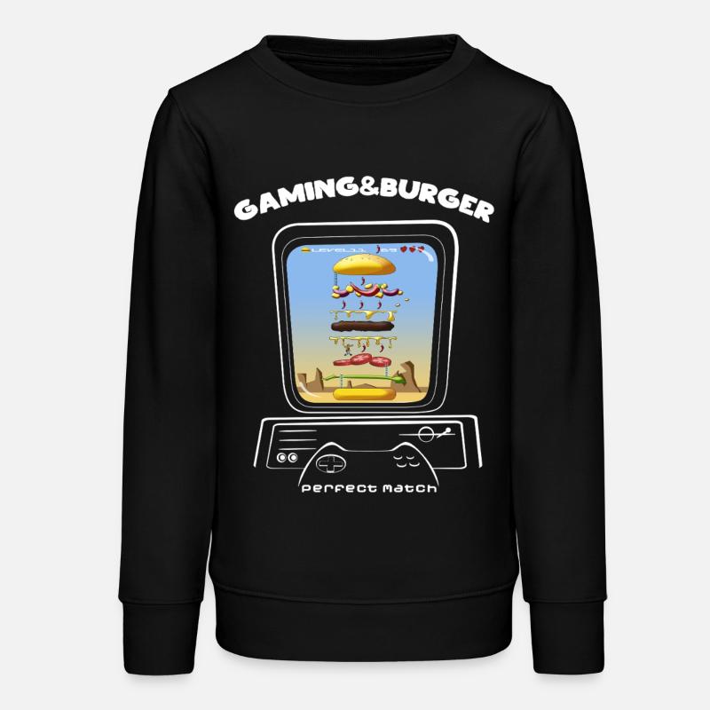 Camping - Sweat ado bio Stanley/Stella - noir