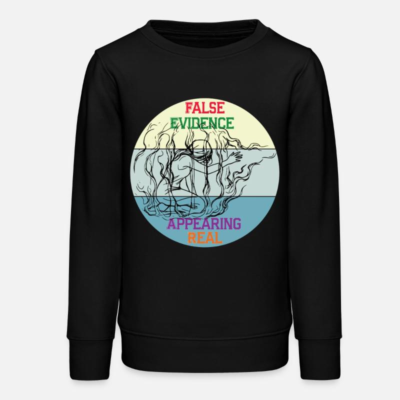 F.E.A.R.   t-shirt - Sweat ado bio Stanley/Stella - noir