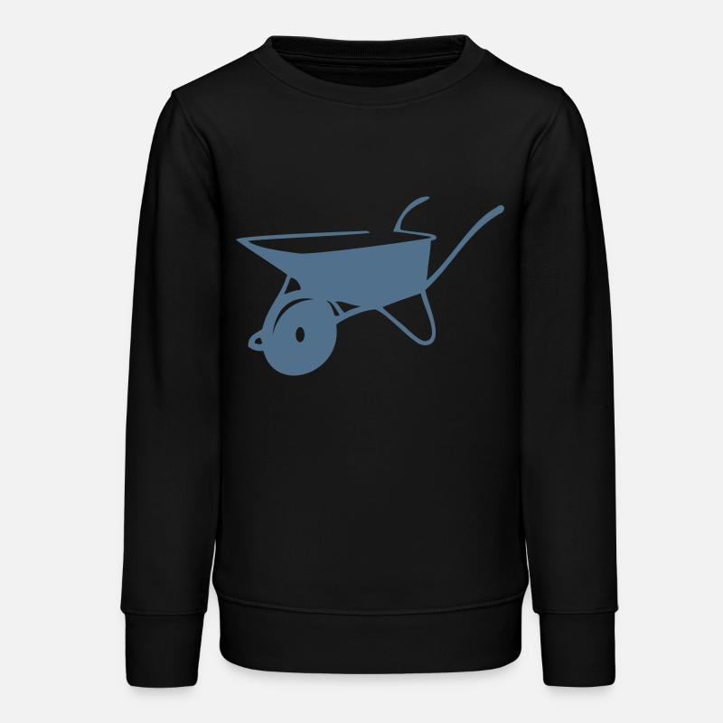 cart - Teens Organic Sweatshirt by Stanley/Stella - black