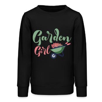 Jardinière Jardin Botanique - Sweat ado bio Stanley/Stella - noir - Devant - AI Model Teenager Male light (155cm)