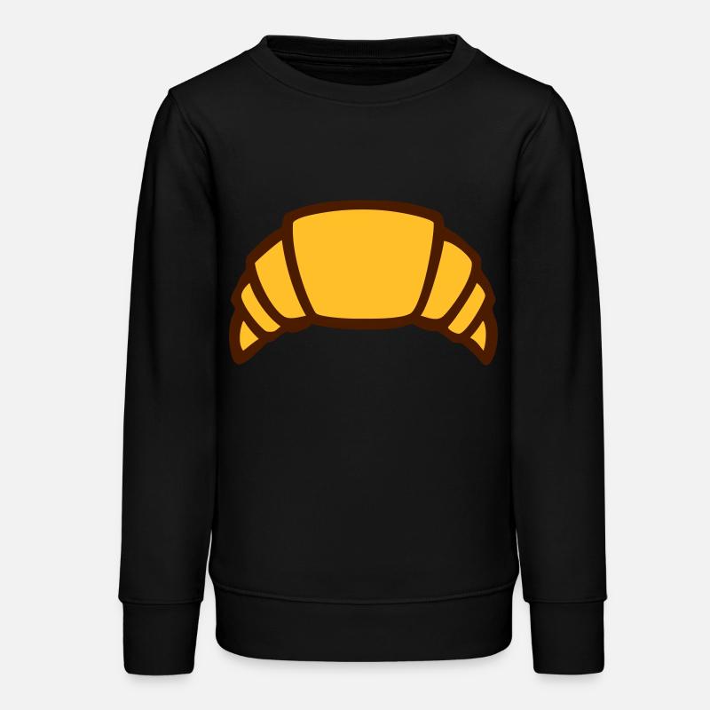 croissant pastry baker pastry chef - Teens Organic Sweatshirt by Stanley/Stella - black