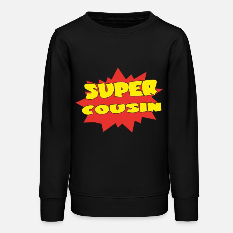Super COUSIN - Sweat ado bio Stanley/Stella - noir