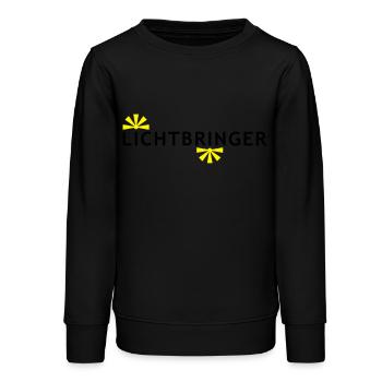 CHARMES LUMIÈRE - Sweat ado bio Stanley/Stella - noir - Devant - AI Model Teenager Male light (155cm)