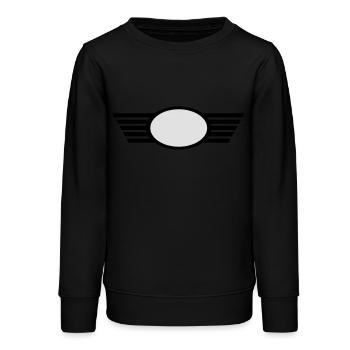 Wappen - Teenager Organic Sweatshirt Mini Changer von Stanley/Stella - Schwarz - Vorne - AI Model Teenager Male light (155cm)