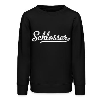 Schlosser - Teenager Organic Sweatshirt Mini Changer von Stanley/Stella - Schwarz - Vorne - AI Model Teenager Male light (155cm)
