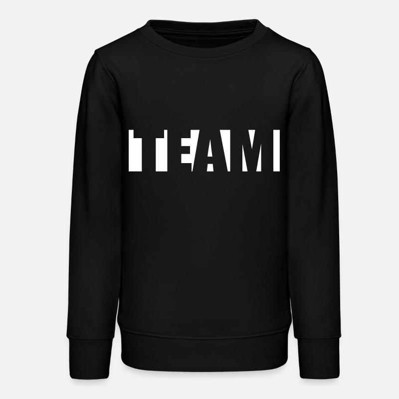 Team - Teens Organic Sweatshirt by Stanley/Stella - black