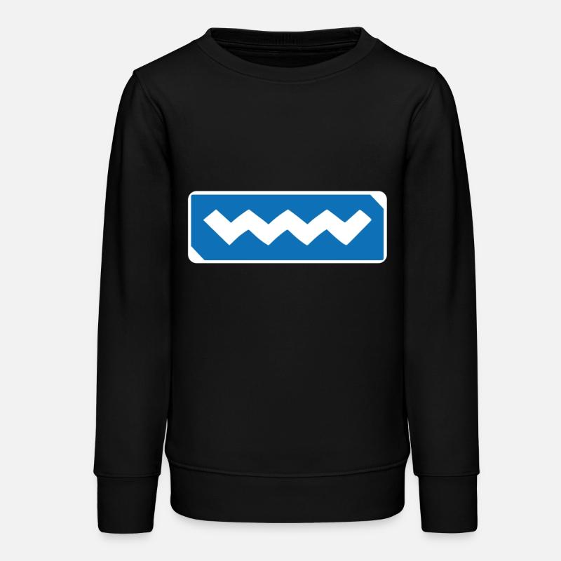 Wild Atlantic Way - Teens Organic Sweatshirt by Stanley/Stella - black