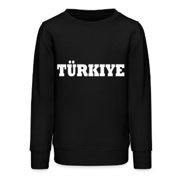 Turquie - Sweat ado bio Stanley/Stella - noir - Devant - AI Model Teenager Male light (155cm)