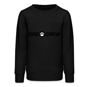 Hunde Crew Hundepfote - Teenager Organic Sweatshirt Mini Changer von Stanley/Stella - Schwarz - Vorne - AI Model Teenager Male light (155cm)