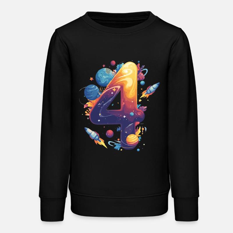 Espace 4e anniversaire - Sweat ado bio Stanley/Stella - noir