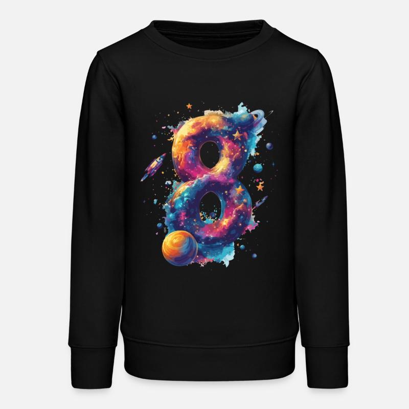 Espace 8e anniversaire - Sweat ado bio Stanley/Stella - noir