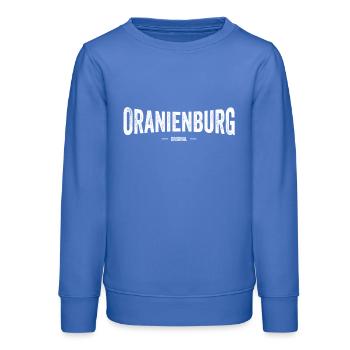 Oranienburg Original - Teenager Organic Sweatshirt Mini Changer von Stanley/Stella - carolina Blue - Vorne - AI Model Teenager Male dark (155cm)