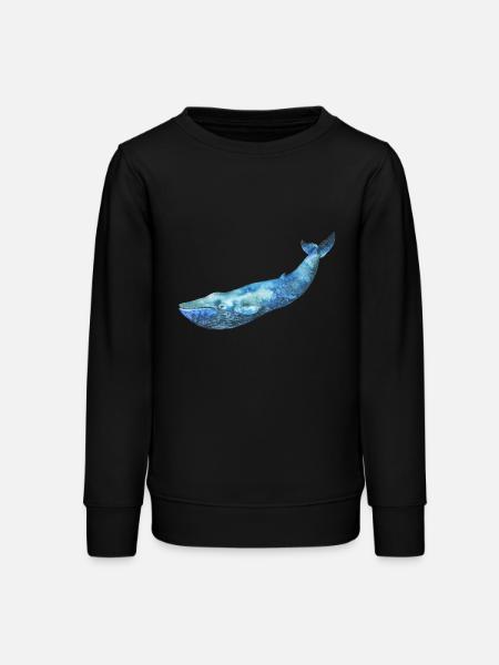 WAL - Teenager Organic Sweatshirt Mini Changer von Stanley/Stella - Schwarz