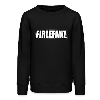 Firlefanz Deutsches Wort Unsinn Quatsch Kokolores - Teenager Organic Sweatshirt Mini Changer von Stanley/Stella - Schwarz - Vorne - AI Model Teenager Male light (155cm)