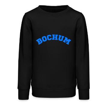 Bochum - Sweat ado bio Stanley/Stella - noir - Devant - AI Model Teenager Male light (155cm)
