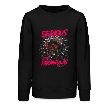 Serious About Tarentules Pet Spider Né En 2008 - Sweat ado bio Stanley/Stella - noir - Devant - AI Model Teenager Male light (155cm)