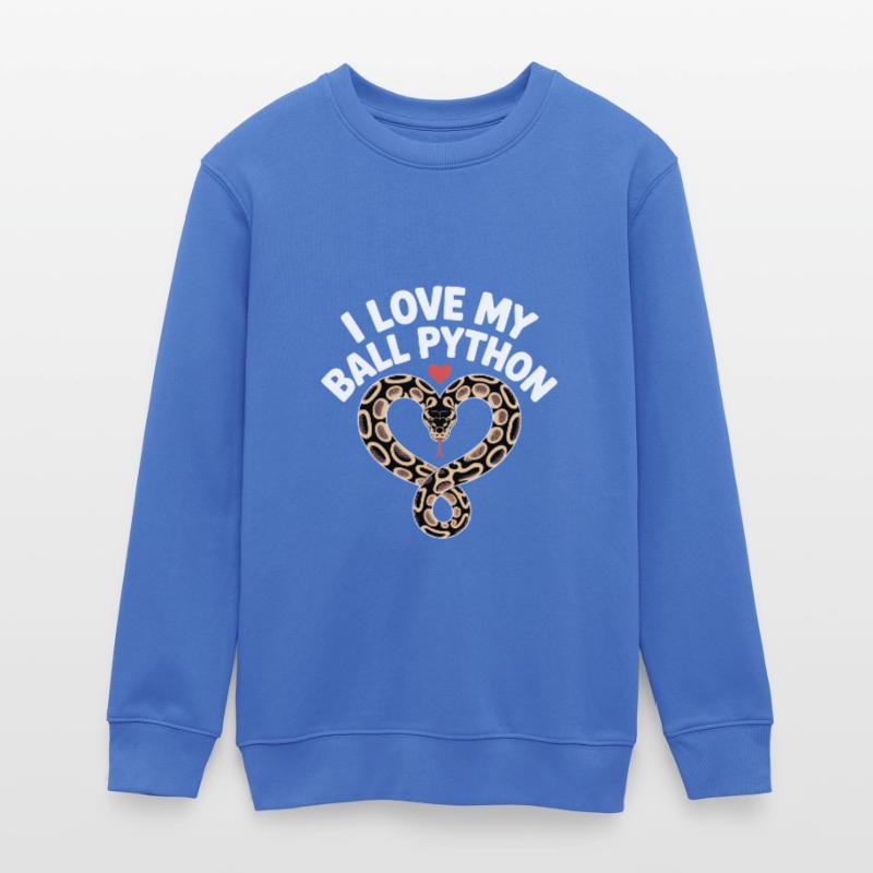 J’adore mon python royal ! Roi python Sweat ado bio Stanley/Stella