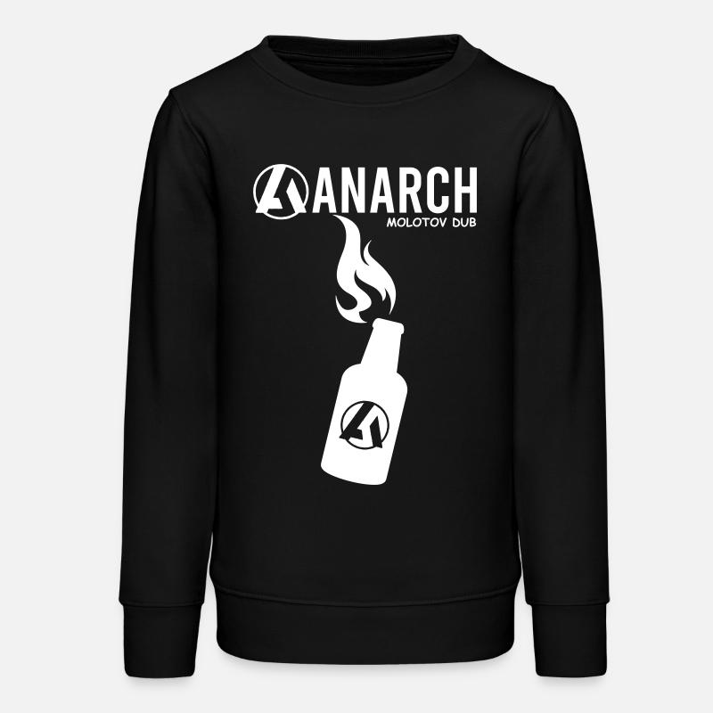 ANARCH MOLOTOV DOUBLAGE - Sweat ado bio Stanley/Stella - noir