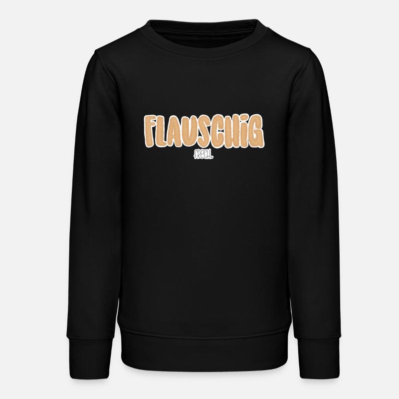 Fluffy - Teens Organic Sweatshirt by Stanley/Stella - black