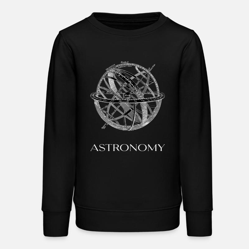 astronomi - Stanley/Stella junior sweatshirt økologisk - sort
