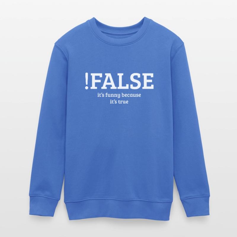 Programmierung Programmierer Teenager Organic Sweatshirt Mini Changer von Stanley/Stella