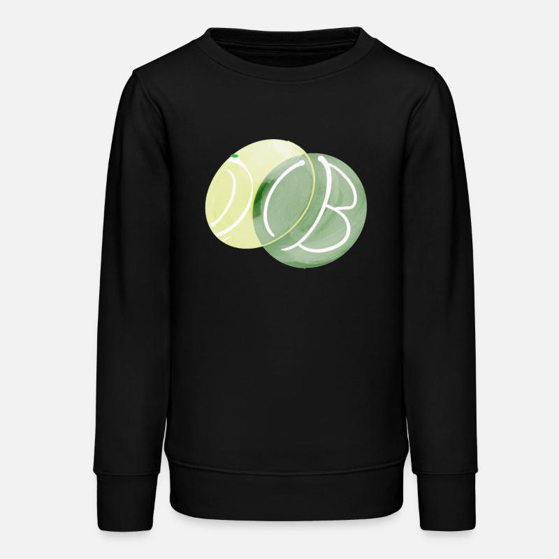 The Green Dot - Teens Organic Sweatshirt by Stanley/Stella - black