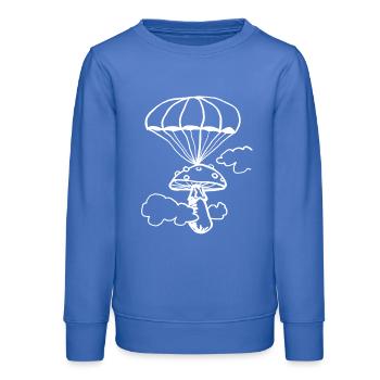 champignon flottant - Sweat ado bio Stanley/Stella - carolina blue - Devant - AI Model Teenager Male dark (155cm)