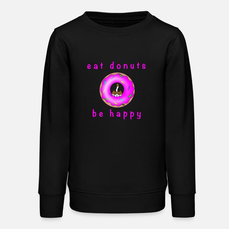 Chat avec Donat - Sweat ado bio Stanley/Stella - noir