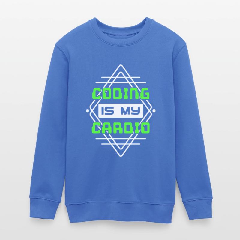 Developer Statement Code Skripting Webentwickler Teenager Organic Sweatshirt Mini Changer von Stanley/Stella