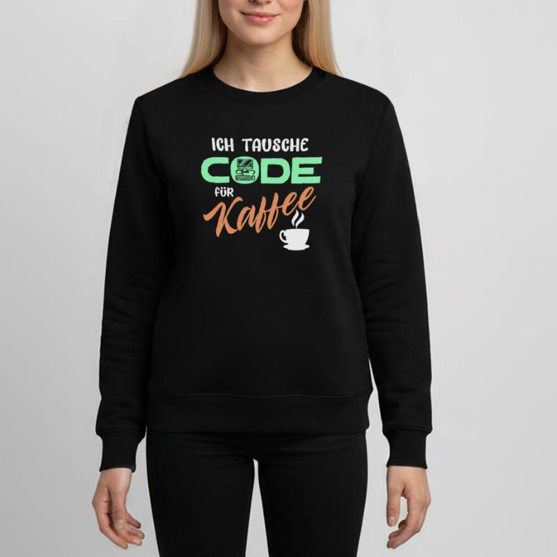 Code Developer Statement Programmer Computer Teens Organic Sweatshirt by Stanley/Stella