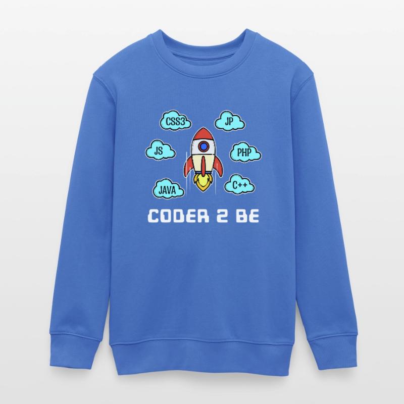 Developer Statement Css Php Java C++ Programmierer Teenager Organic Sweatshirt Mini Changer von Stanley/Stella