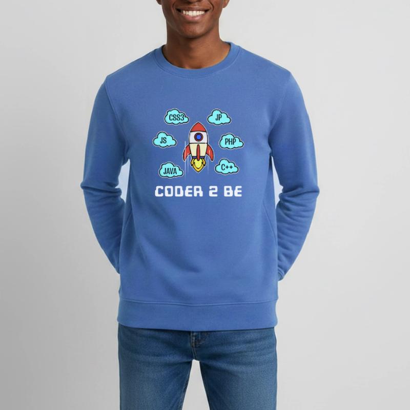 Developer Statement Css Php Java C++ Programmierer Teenager Organic Sweatshirt Mini Changer von Stanley/Stella