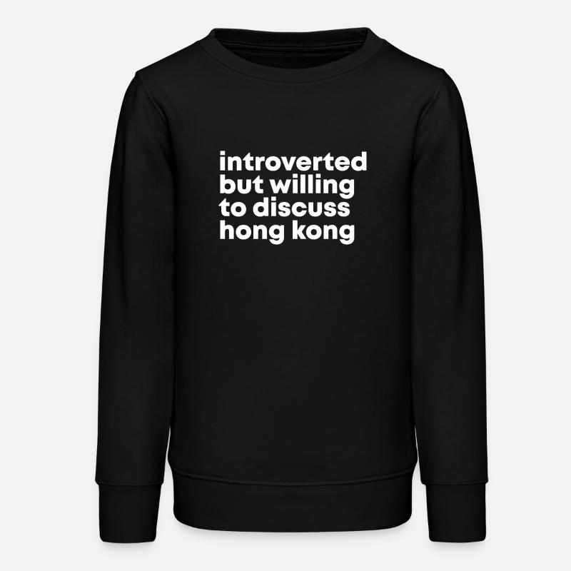 Hong Kong - Sweat ado bio Stanley/Stella - noir